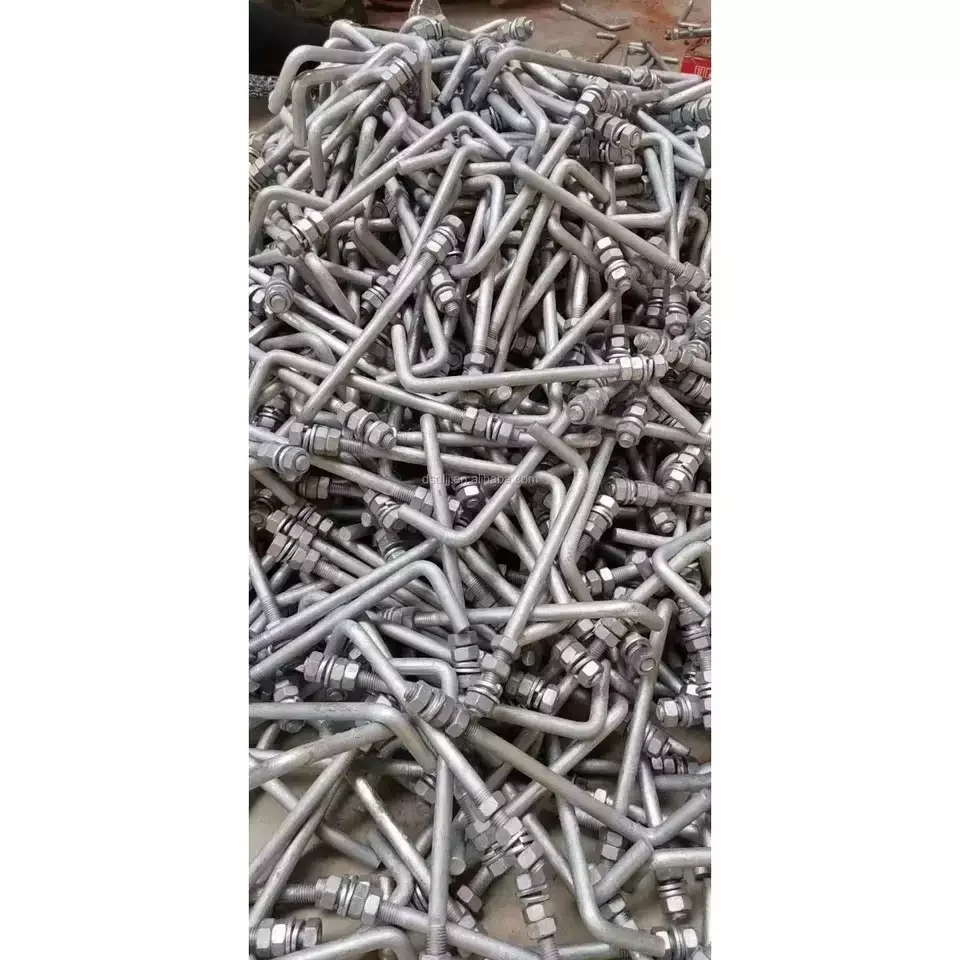 China factory wholesale  L J type steel anchor bolt Natural color carbon steel fastener