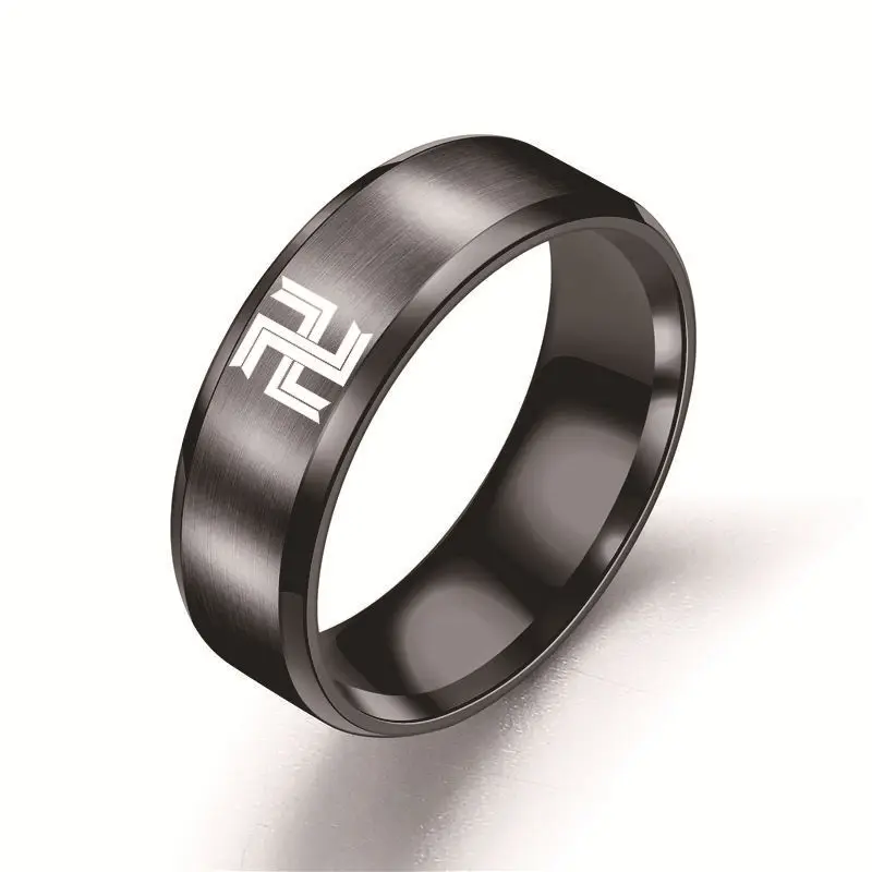 Popular Tokyo Avenger theme Stainless Steel Ring None tarnish anime Ring for fans