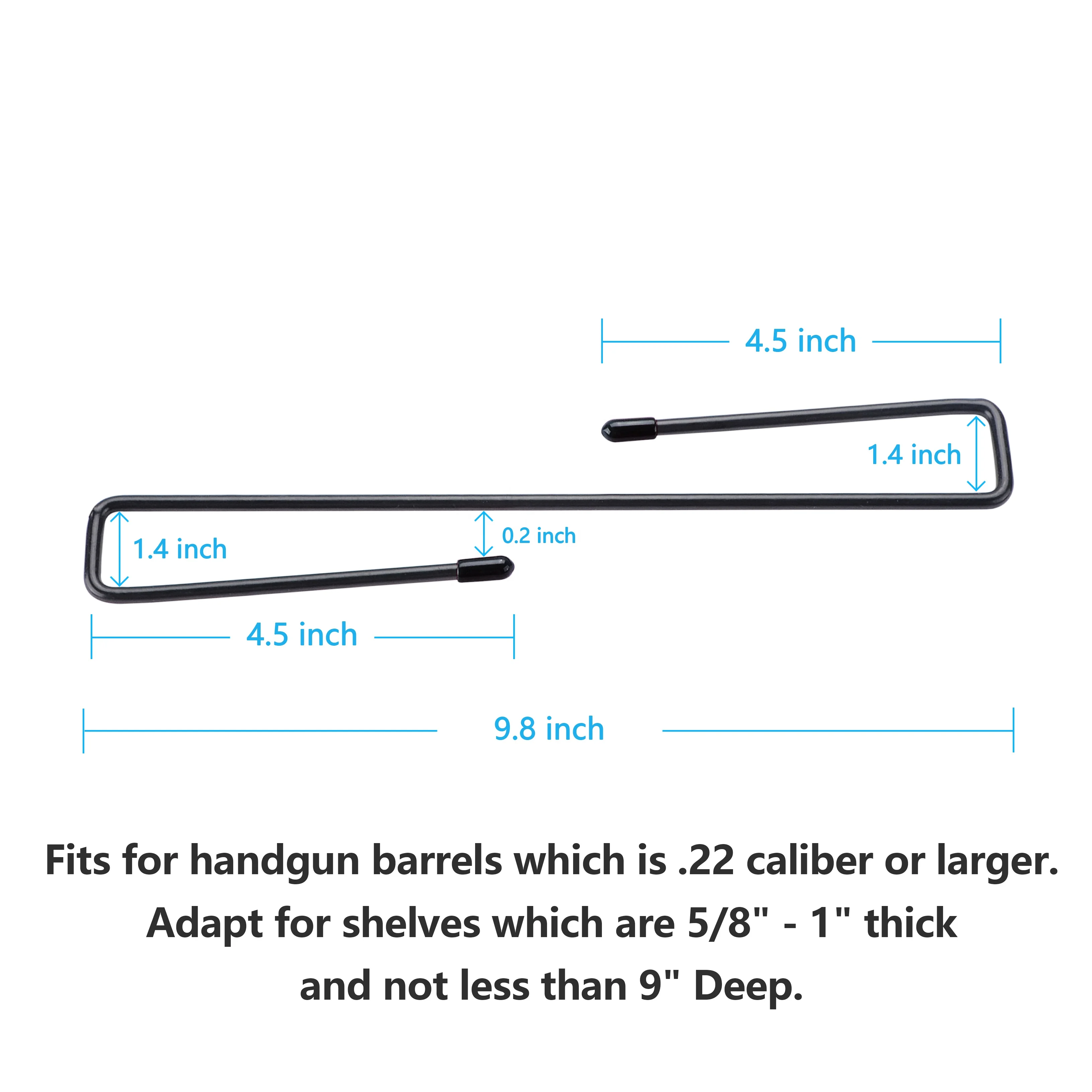 Wall hanger wire gun storage holders toy display racks stand for kinds of toy guns supermarket shelves
