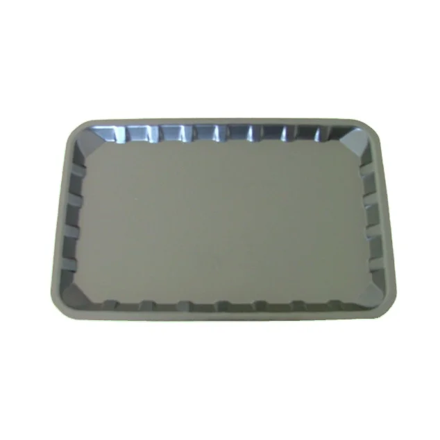 Тепловой круглый пластиковый Противоскользящий лоток высокого давления для пищевых картонных коробок