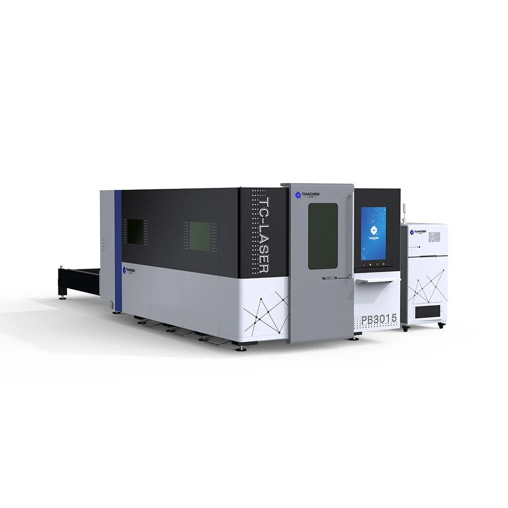 Tianchen Modular Knife Holder Strip Fiber Laser Cutting Machine High Power With 20Kw 12Kw 6Kw Fully Enclosed