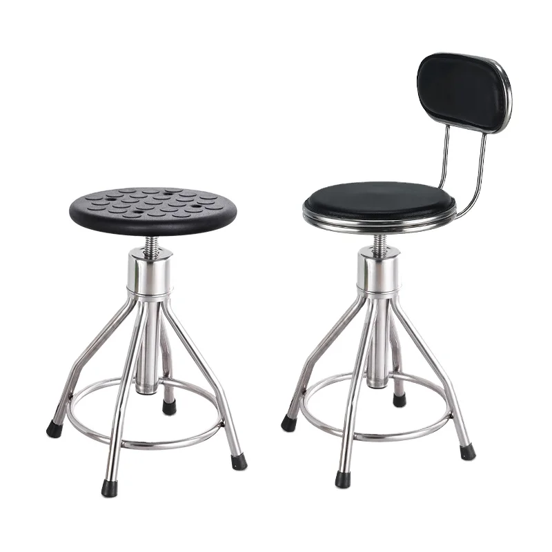 High Quality Wholesale 4 Legs Polished Medical Laboratory Chair Lab Stool Medical Chair