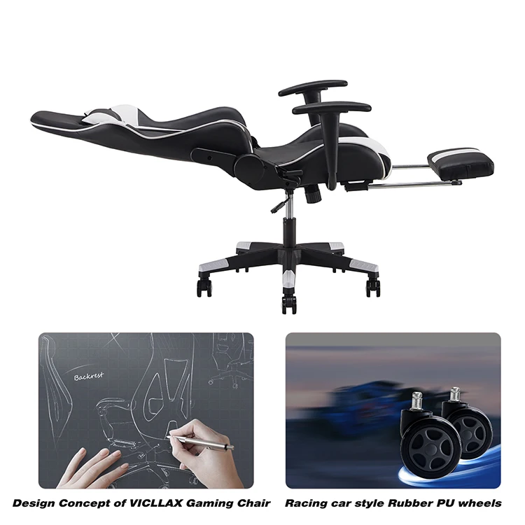 Sillas Gamer 180 градусов игровые стулья с массажной