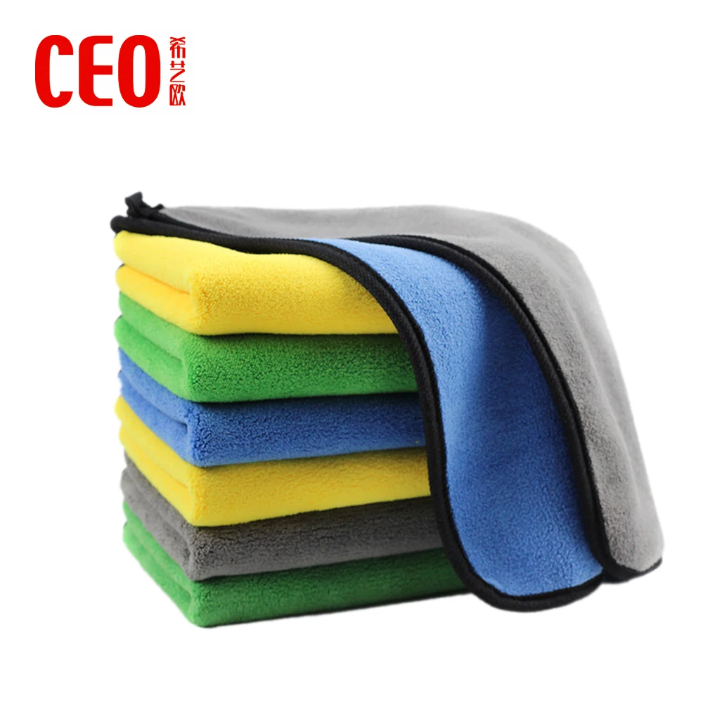 Custom microfiber Cleaning Cloth Rags Car Microfiber Cleaning Cloth Towel