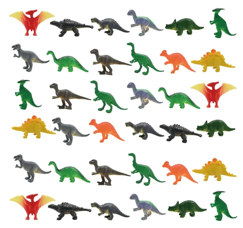 Mini Dinosaur Figure Toys, Plastic  Figures Toys for Kids Boys, Small Dino Toys for Dinosaur juguetes