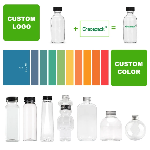 Small Glass Bottles with Lids and Funnels Boston Round Glass Bottles Leakage-Proof Mini Travel Bottles