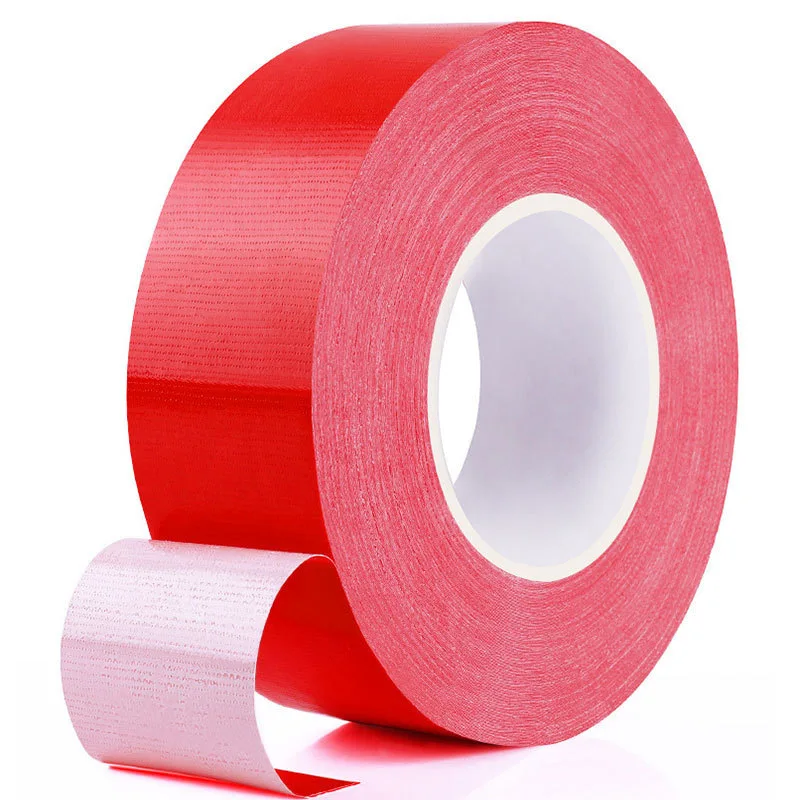 PVC cloth duct tape Floor Marking Tape Roll Custom Color duct tapes jumbo roll