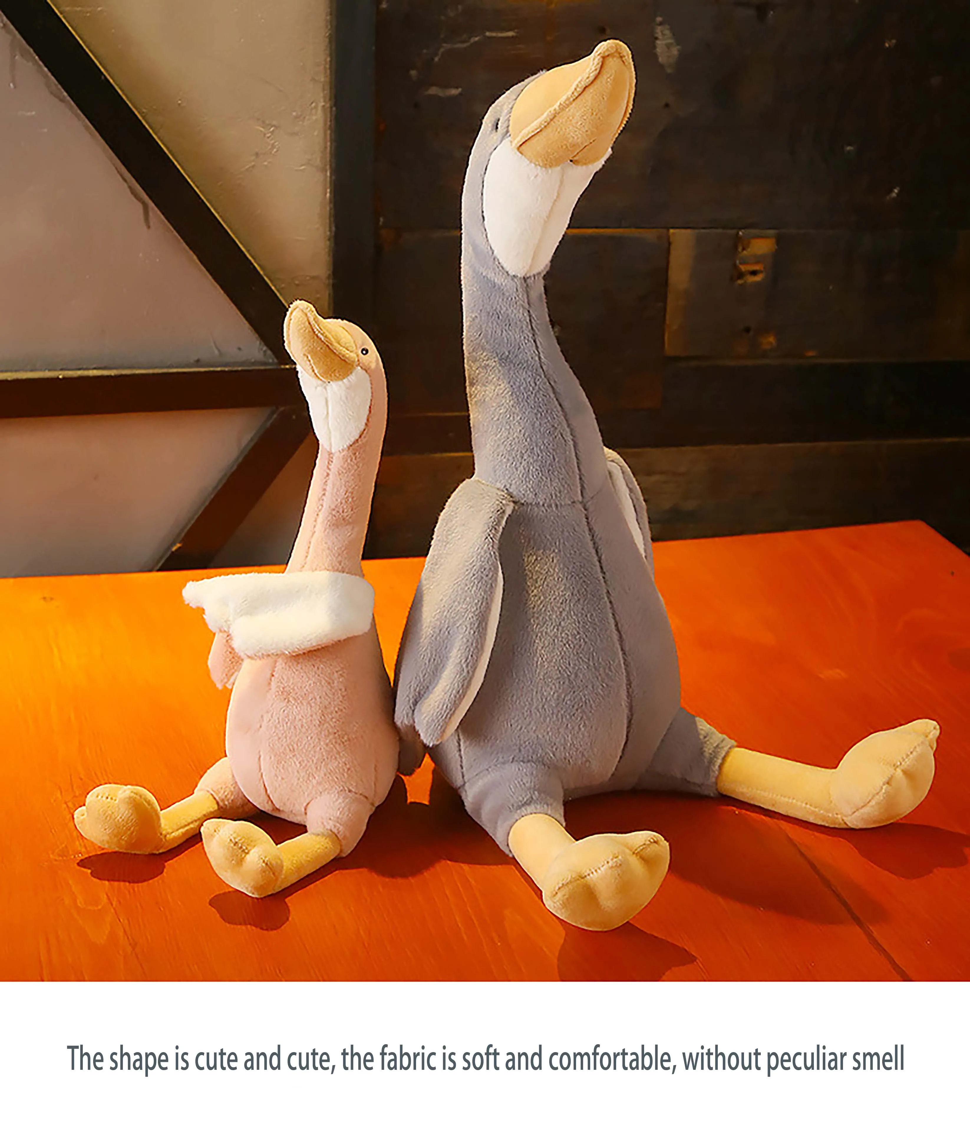 Wholesale Soft Swan Smooth Goose Plush Stuff Toy Gifts for Child Boys Girls Custom anime plush toys