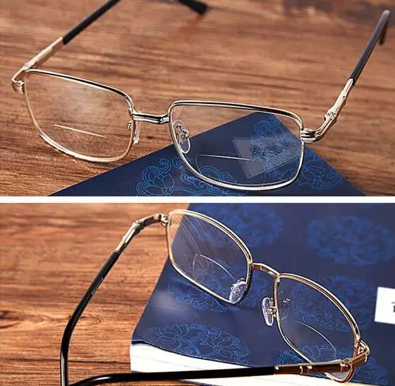 HMC UV 400/420/500 Vision Correction Grey/brown Precision Multifocal Flat Top Lens Glasses Sun Bifocal FT Flat Top Bifocal Lens