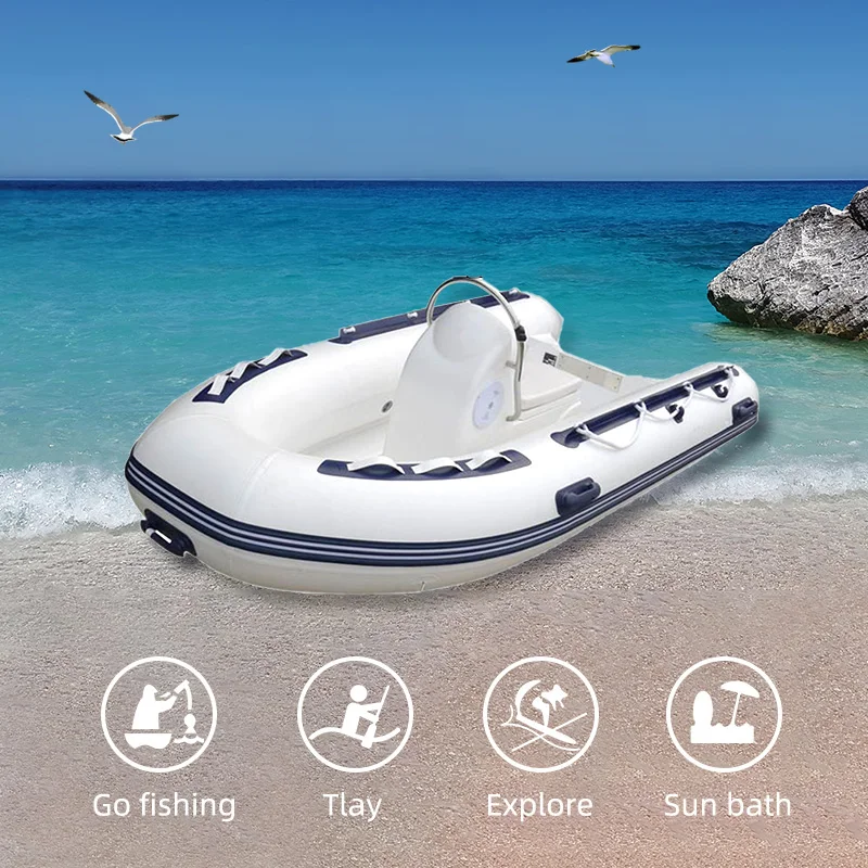 Китайский завод Blue Bay лидер продаж надувная лодка резиновая самая популярная гребная из ПВХ