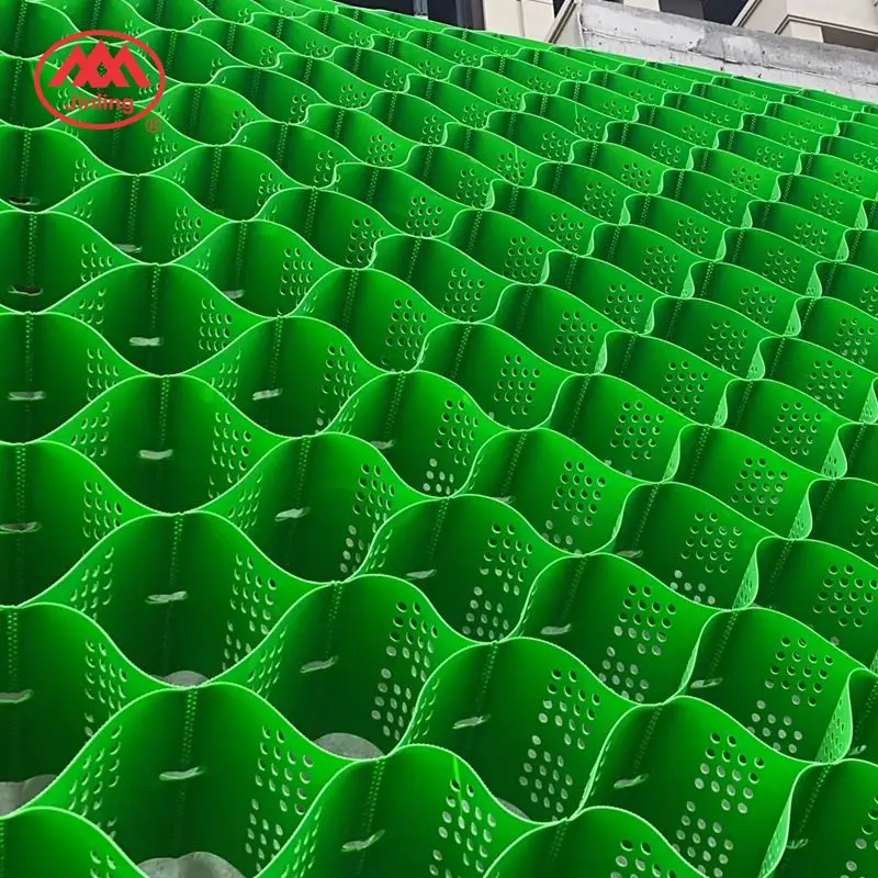 Latest Design Hdpe Geocell 50Mm Height Geo Cell Grid Gravel Honeycomb Driveway Price Erosion Control Geocells