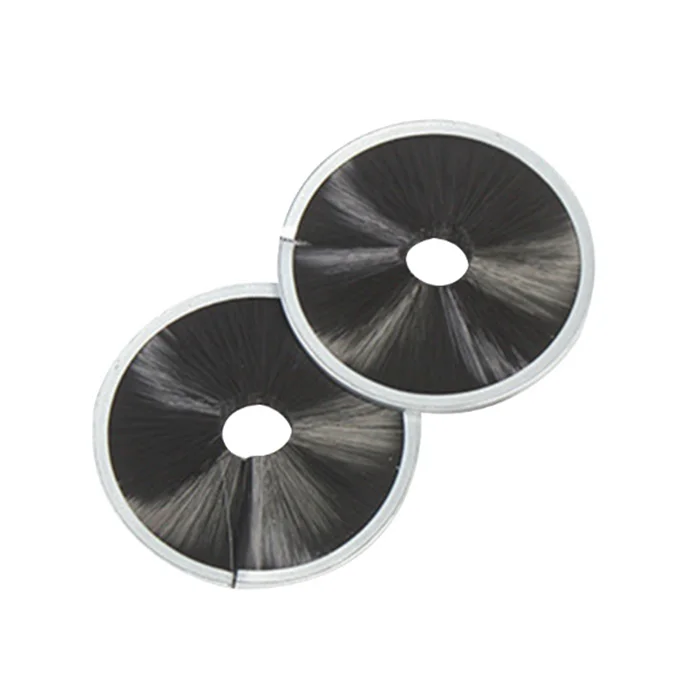Inverted Coil Strip Surface Mount Seal Technical Brushes for Sealing Circular Wire Brush
