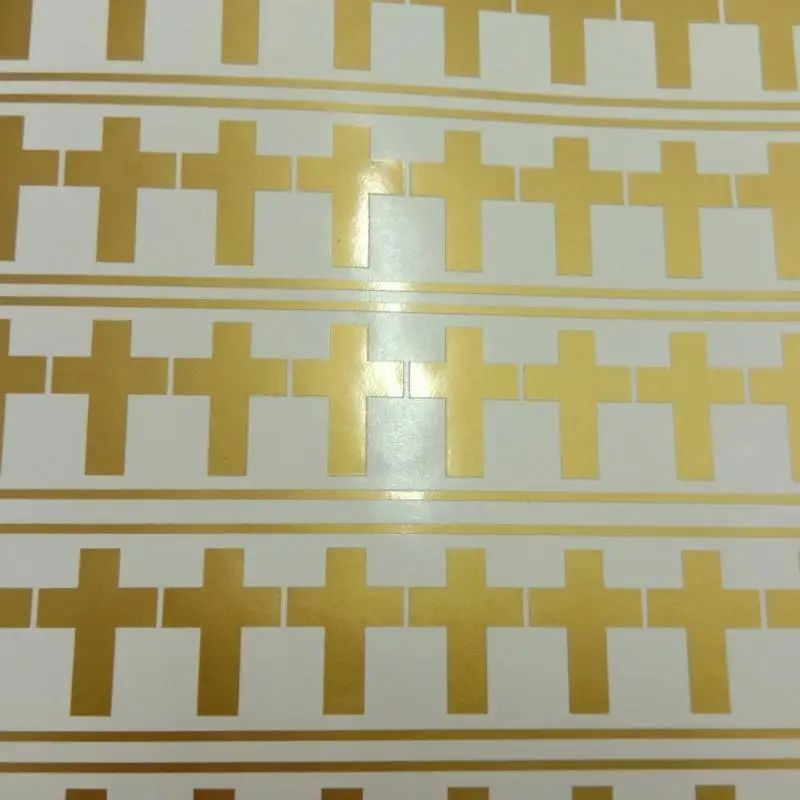 Bulk Custom Gold Foiled Clear Pet Washi Tape Masking Tape Coffin Decoration