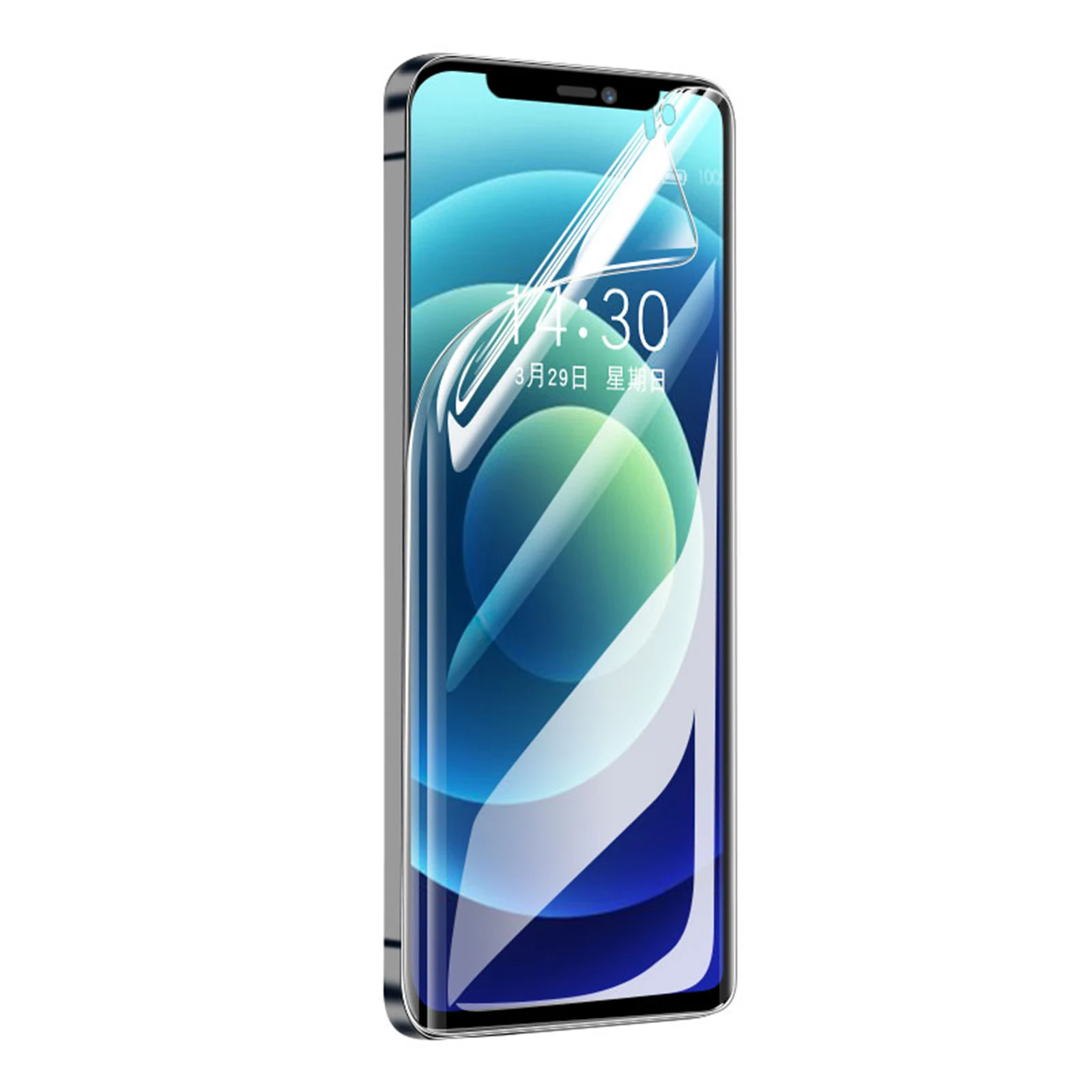 TPU Soft Hydrogel  Protective Film For iPhone 12 Pro 12 Mini i12  Mobile Phones Ultra-thin Matte Hydrogel Screen Protector