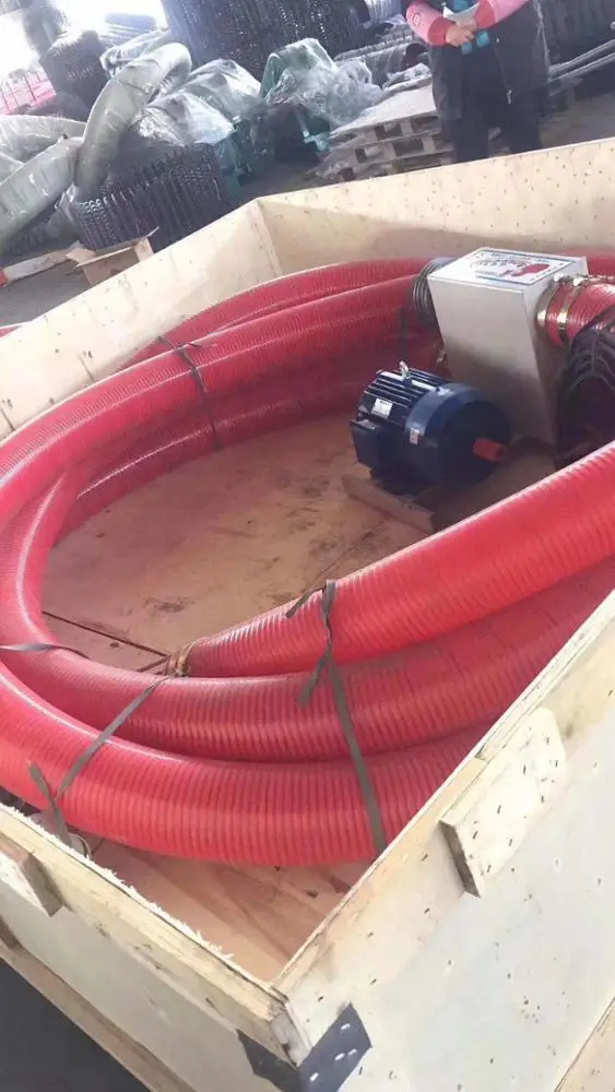 Portable Grain Suction Machine for Bulk Corn