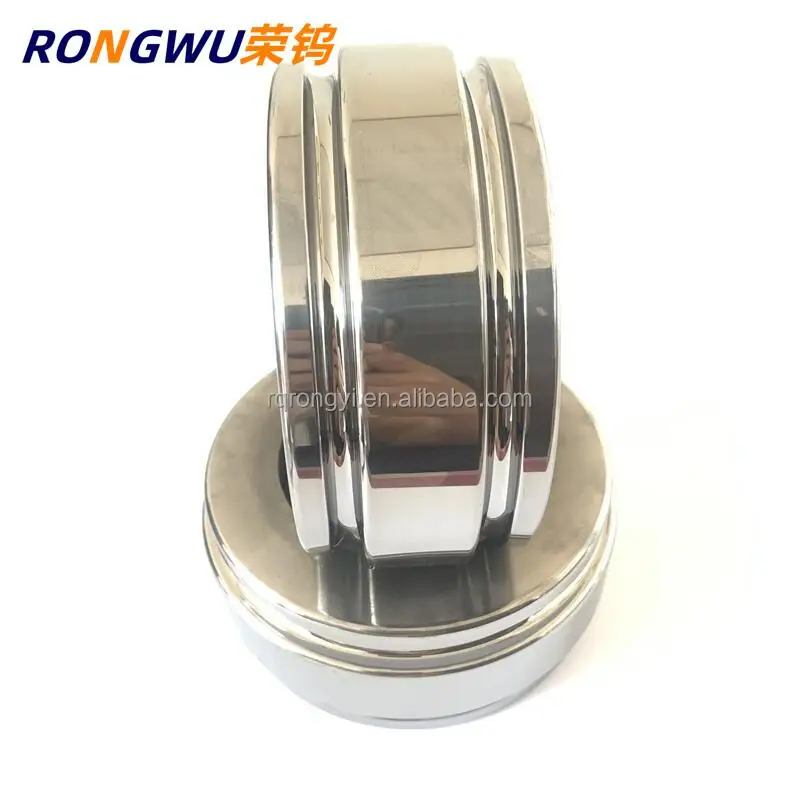 carbide mill roll for sheet wire knurling Wholesale carbide roller ring wear-resistant tungsten carbide guide wheel