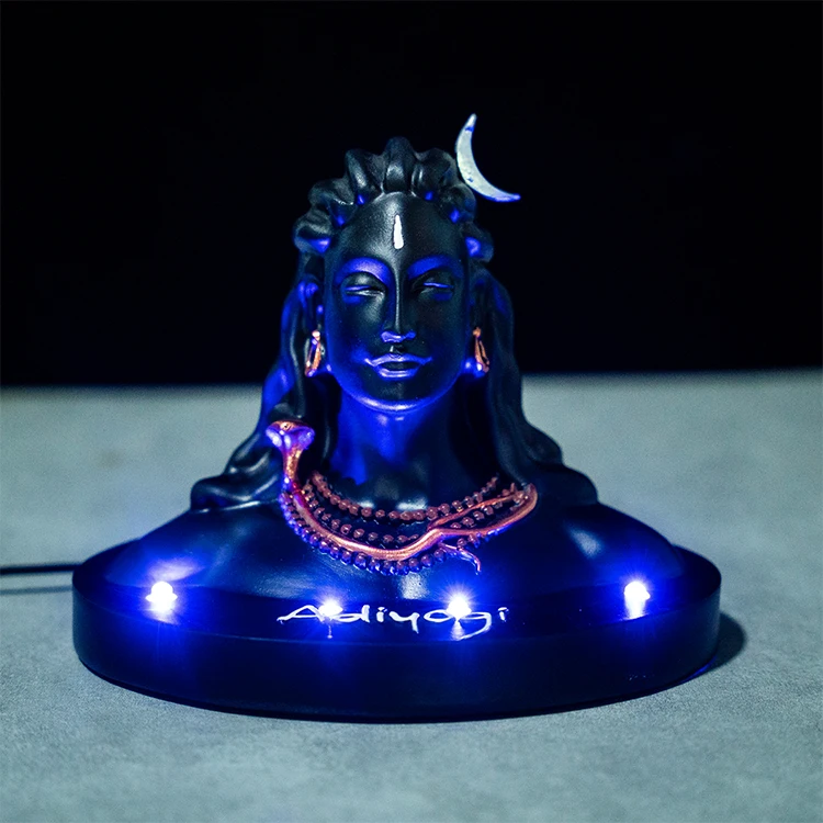 Светодиодный Индийский световой фестиваль Diwali Shiva статуя Властелина Adiyogi