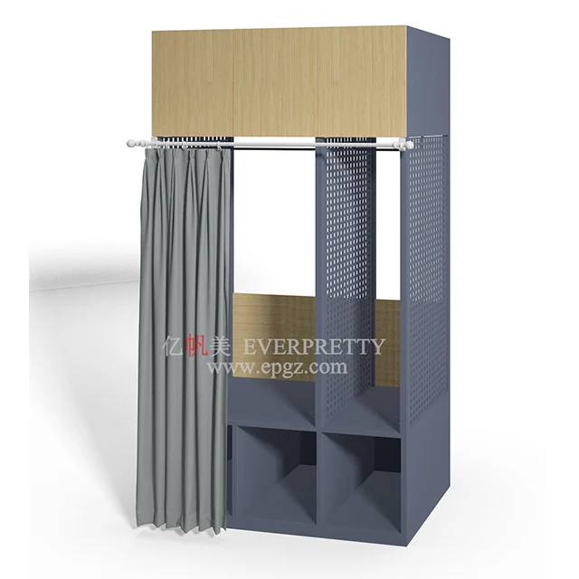 Environmental Friendly Design Simple Hollow Out Wardrobe School Furniture for Students
