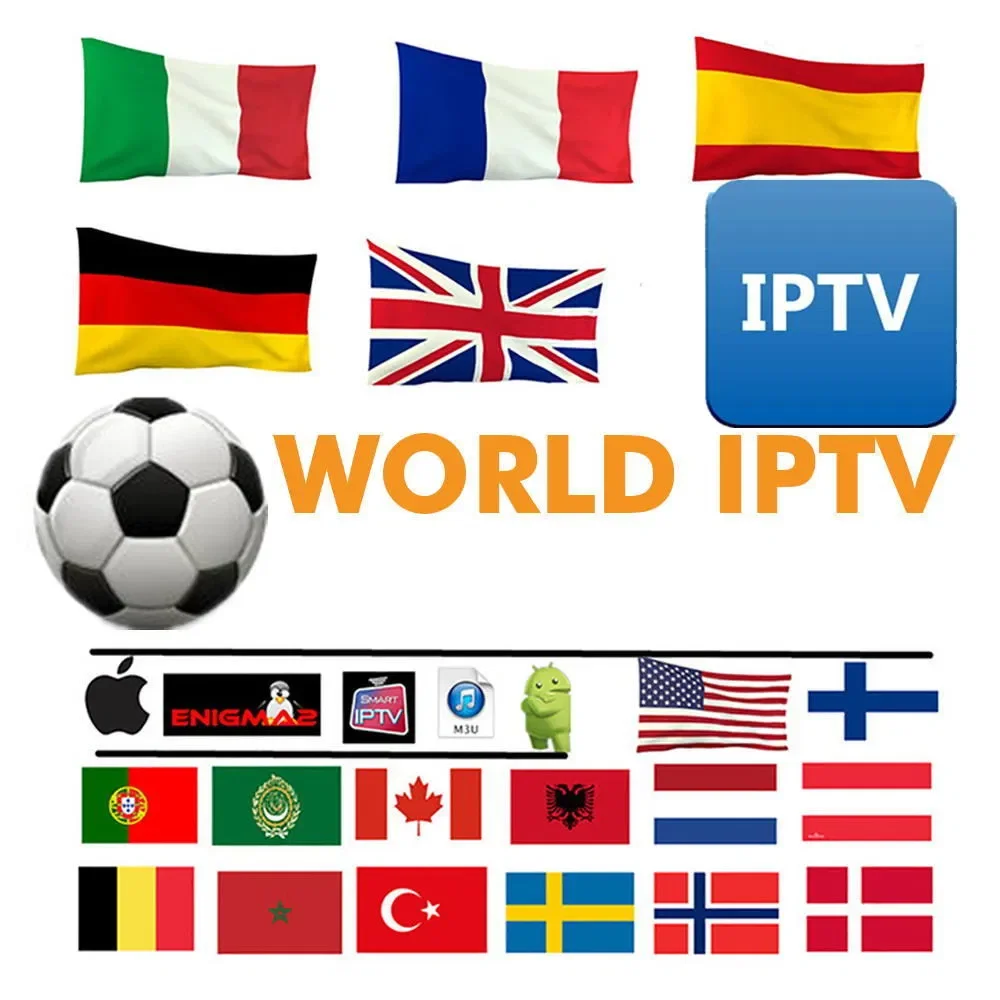 Самый стабильный Список IPTV M3u арабский Великобритания Польша Германия Румыния Albania Ex Yu USA World Бесплатная подписка на Trail Xtream