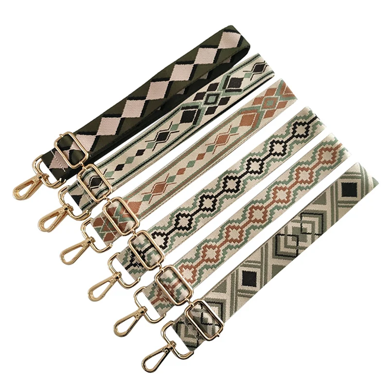 Custom Logo Printed Bag Strap  Webbing Bag Strap  Bags Leather Handbags Strap