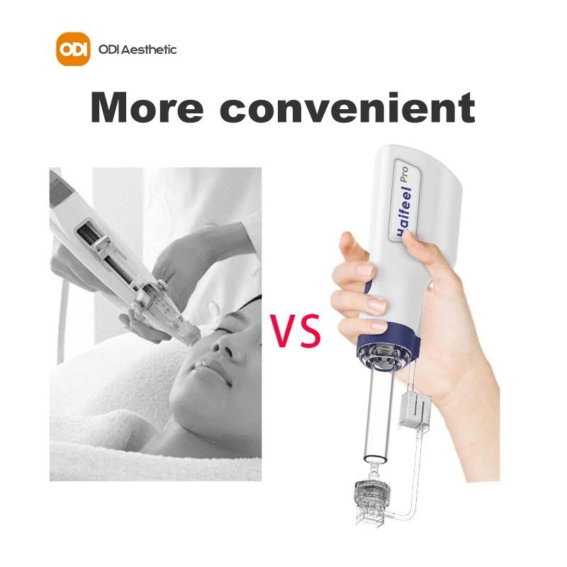 Korean Radio Frequency Microneedling Mesotherapy Gun Price Anti-Aging Skin Whitening Crystal Injector Mesotherapy Gun