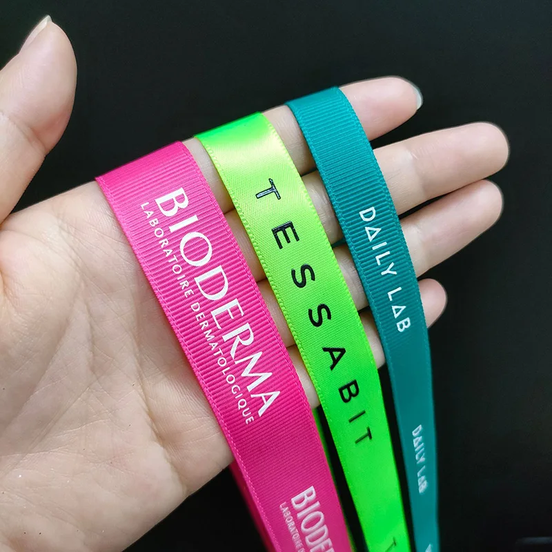 Экологически чистая Золотая лента для горячего тиснения на заказ корсажная с принтом в рулоне логотипом