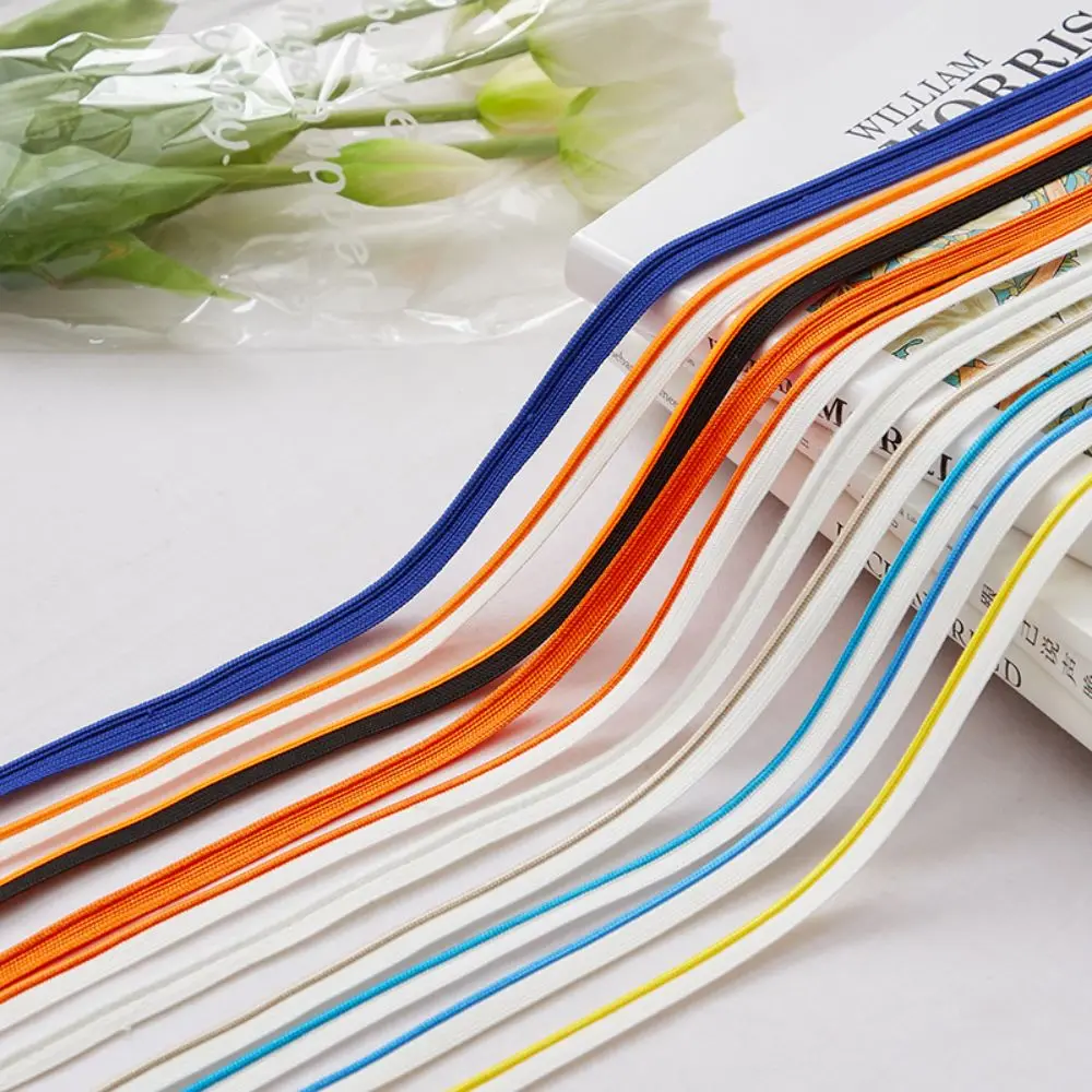 Wholesale 10mm Decorative Bias Piping Tape Polyester Webbing Piping Cord For Sewing Home Textile Clothes