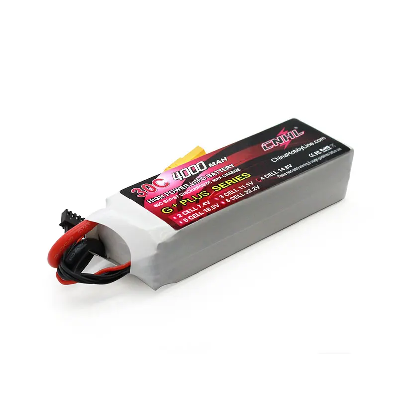 4s 14.8V lipo battery 4000mah 30c  with xt90 plug