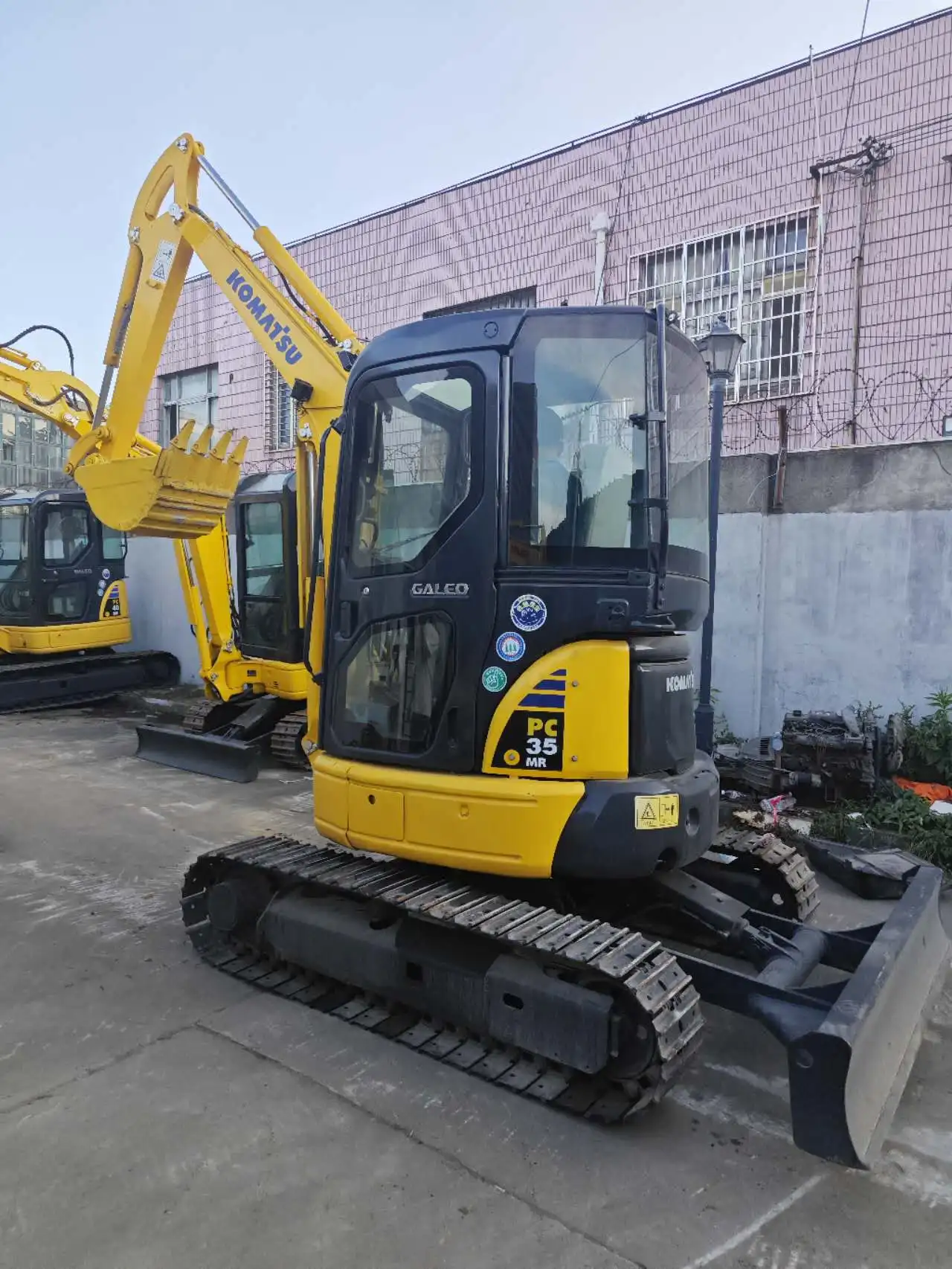 Японский Оригинальный мини-экскаватор 3 5 тонн б/у Komatsu PC35 PC35MR 3.5ton дешевый подержанный экскаватор