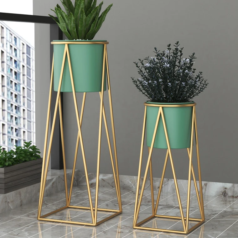 Flower Pot Creative Automatic Water Absorbing Cotton Rope Self Watering Lazy Plastic Garden Succulent Plant Flower Pot & Planter