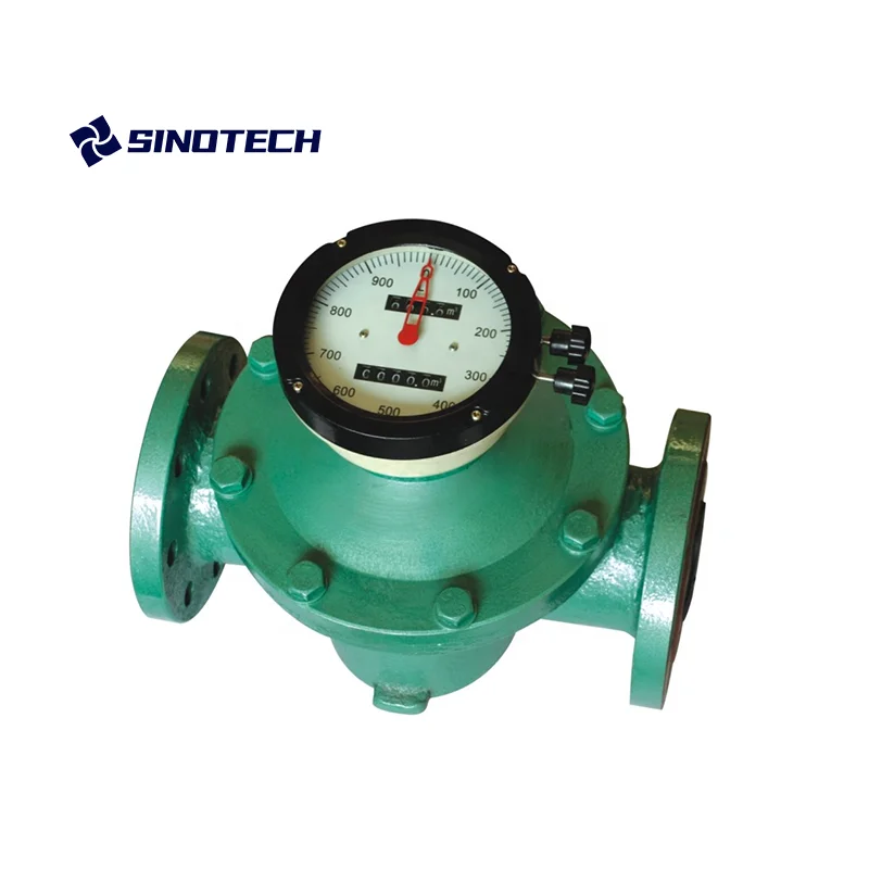 Factory Low Cost Diesel Fuel Flow Pulse Meter High Accuracy OGM Flowmeter 25mm Oval Gear DN-25 DN-40 DN-50