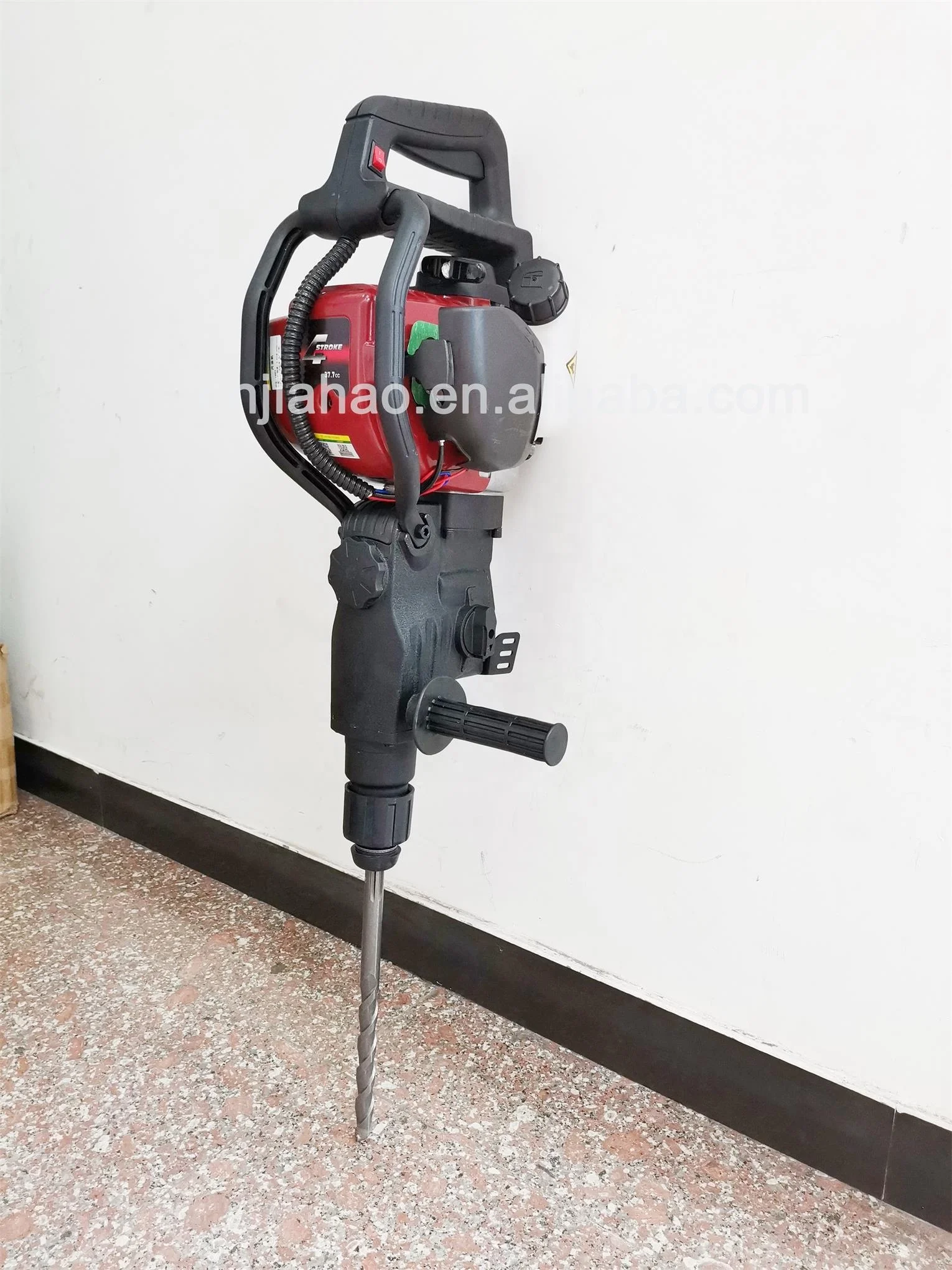 JHPRO JH-58D  4 stroke  portable gasoline hammer petrol rock drill