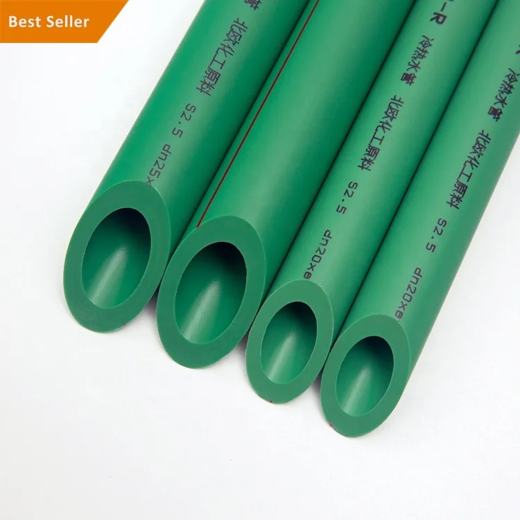 PPR Pipe Plumbing Sizes Heat Resistant Water Connection Supplier Hot Water PPR Pipe For Hot Water