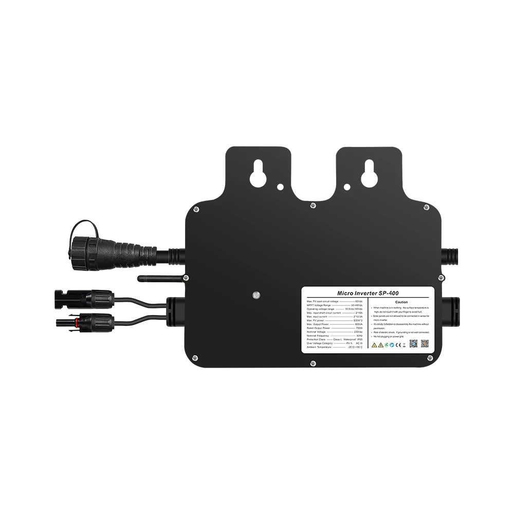 Smart app wifi monitoring Micro inverter 400w pv module 400w dc to ac on grid solar micro inverter