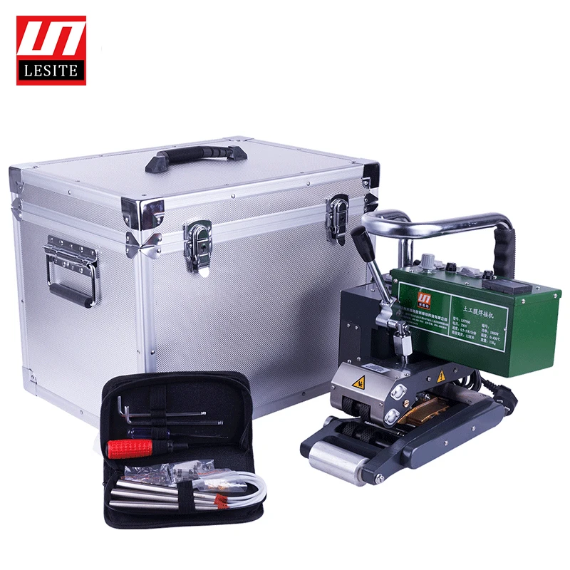 Portable Plastic Geomembrane Seam Welder Welding Machine for Thick Membrane