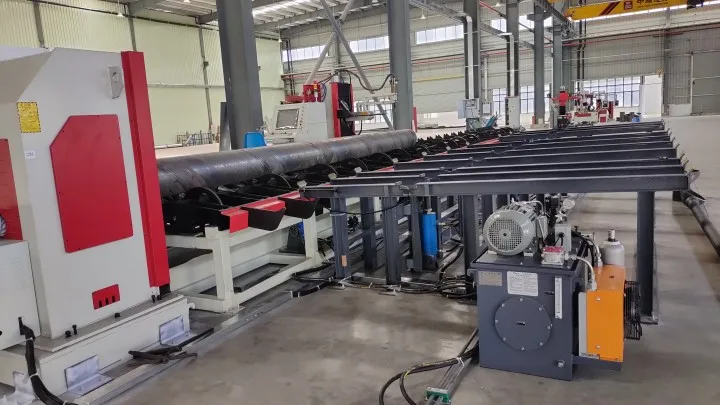 Pipe prefabrication CNC/PLC beveling machine