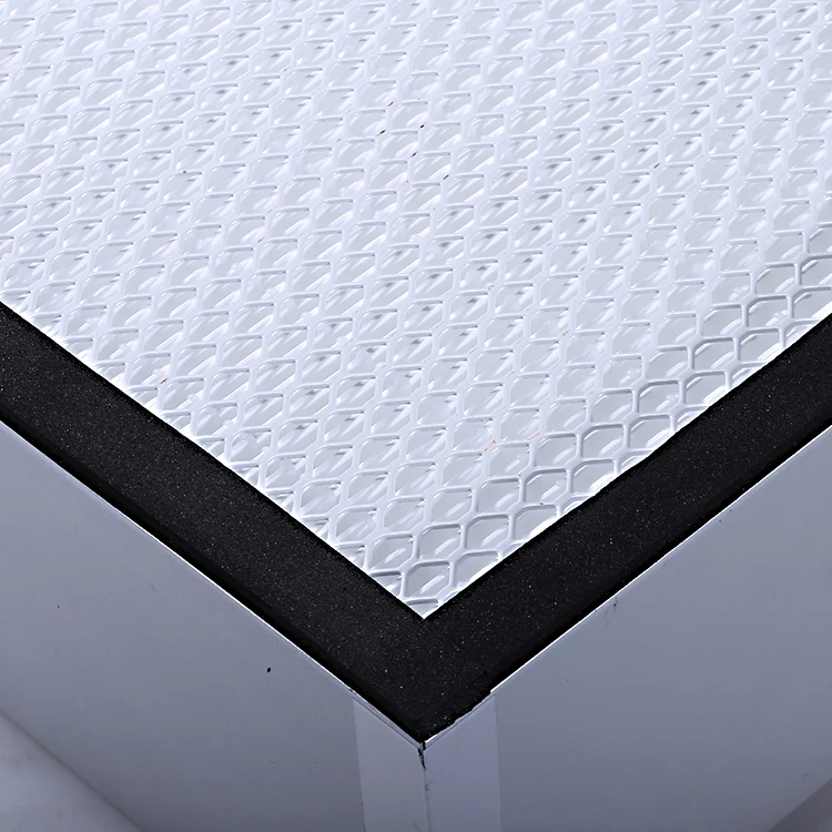 0.3 micron 99.99% H13 H14 hepa air filter  with Aluminum or Galvanized frame /Hepa filter for ffu