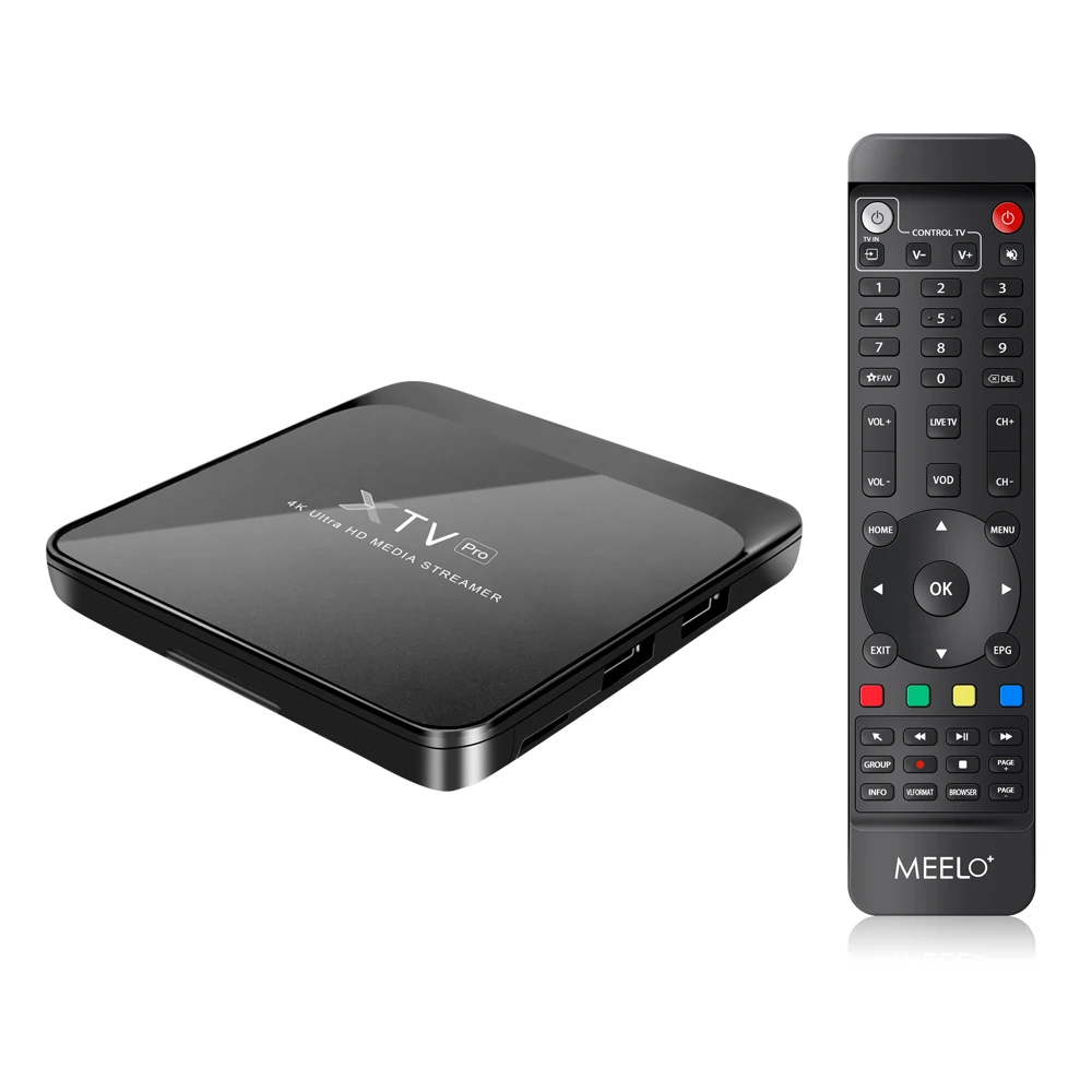 2022 Hot selling XTV PRO Android 9.0 Set top Box Mytvonline XTV Pro IPTV TV BOX