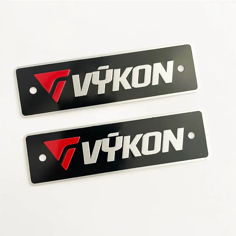 custom brand logo metal aluminum emblem metal car stickers for car/motor decoration