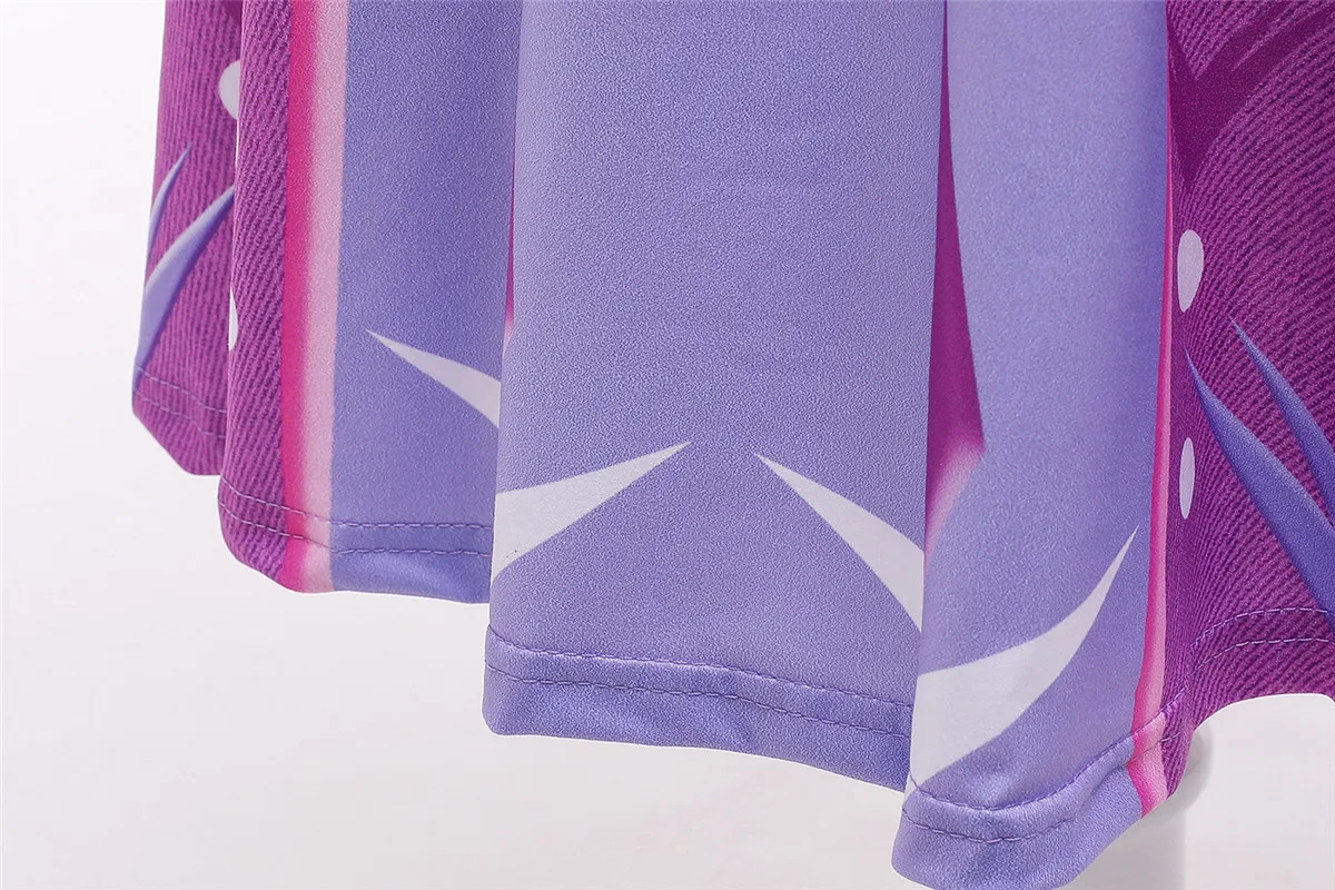 
Fantasia Kids Girls Clothing Snow Queen 2 Anna Elsa Cosplay Dress up Girls Party Princess Costume Kids Holiday Dress 