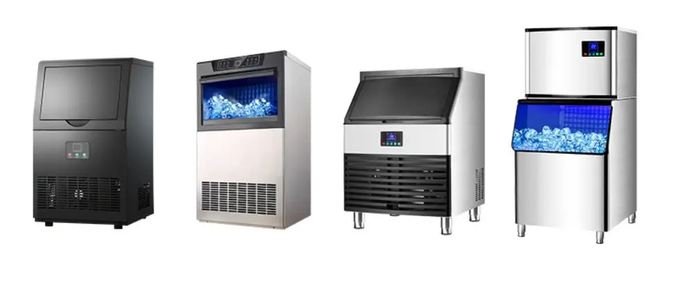 1 3 5 Ton 1000kg 500kg Industrial Commercial Ice Cube Freezer Making Maker Makers Machine