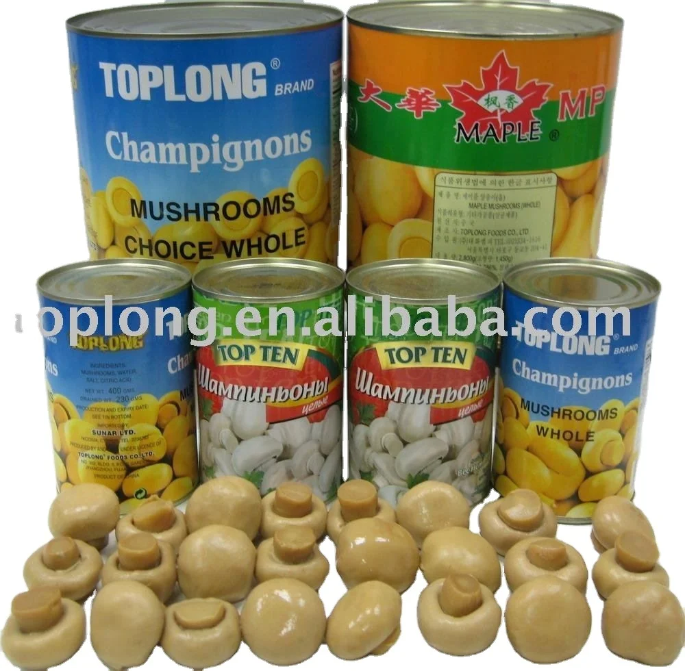 Canned Mushrooms whole