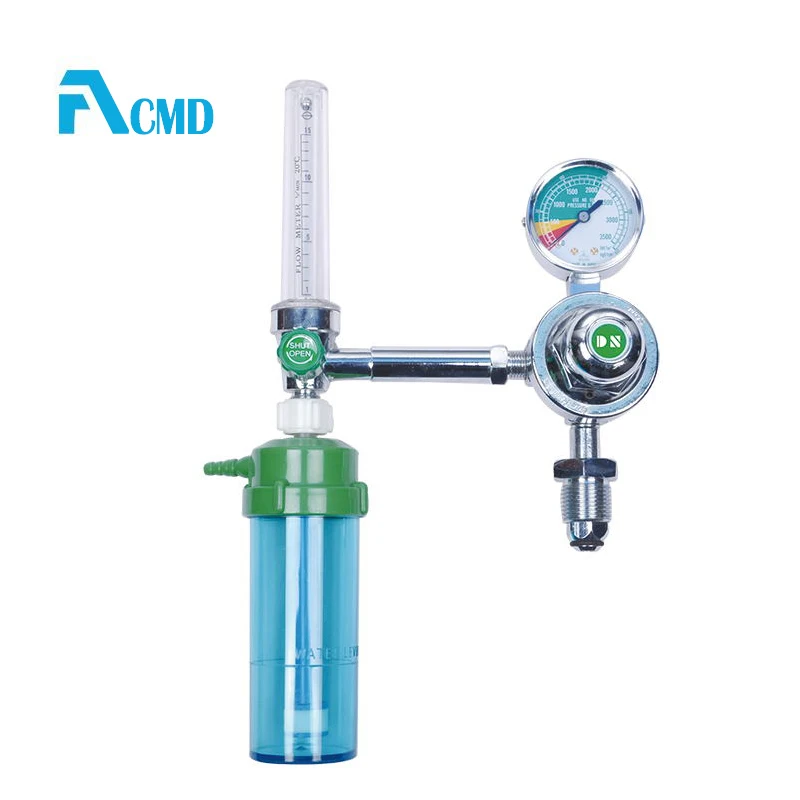 Medical Gas pipeline System medical oxygen regulator Bull Nose Regulator with oxygen regulator for cylinder