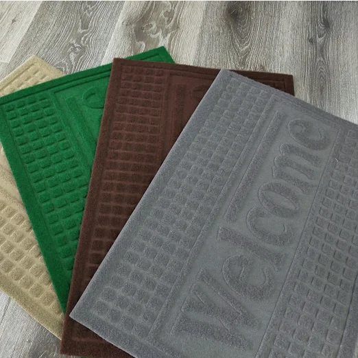 Горячая Распродажа, ПВХ коврики для двери с печатью, Нескользящие коврики