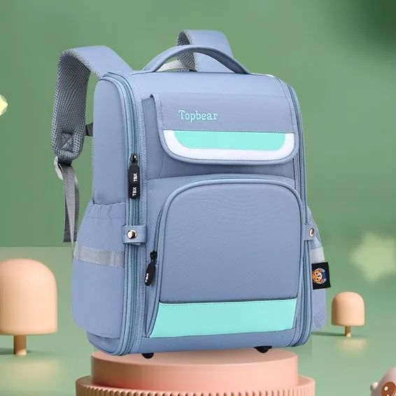 OEM/ODM Kids 900D PVC Oxford Kids Bagpack Child Book Bag Folding Backpack Durable Boy girl School Bags with free custom logo