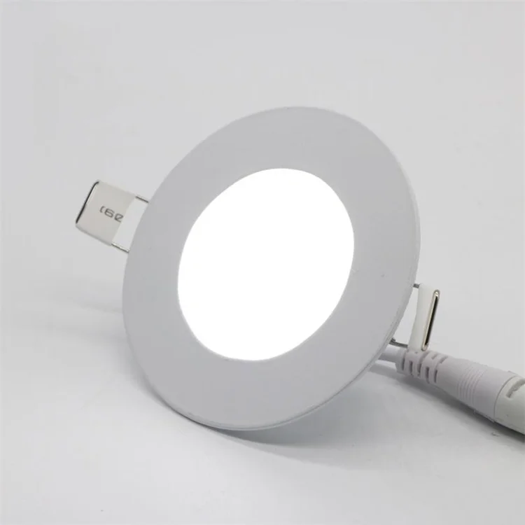 2023 best Price Super-Thin Led Panel Lights Round/Square 6w 9W 12W 15W 18W 24W Led Recessed Downlight Lamp Ultrathin led ceiling