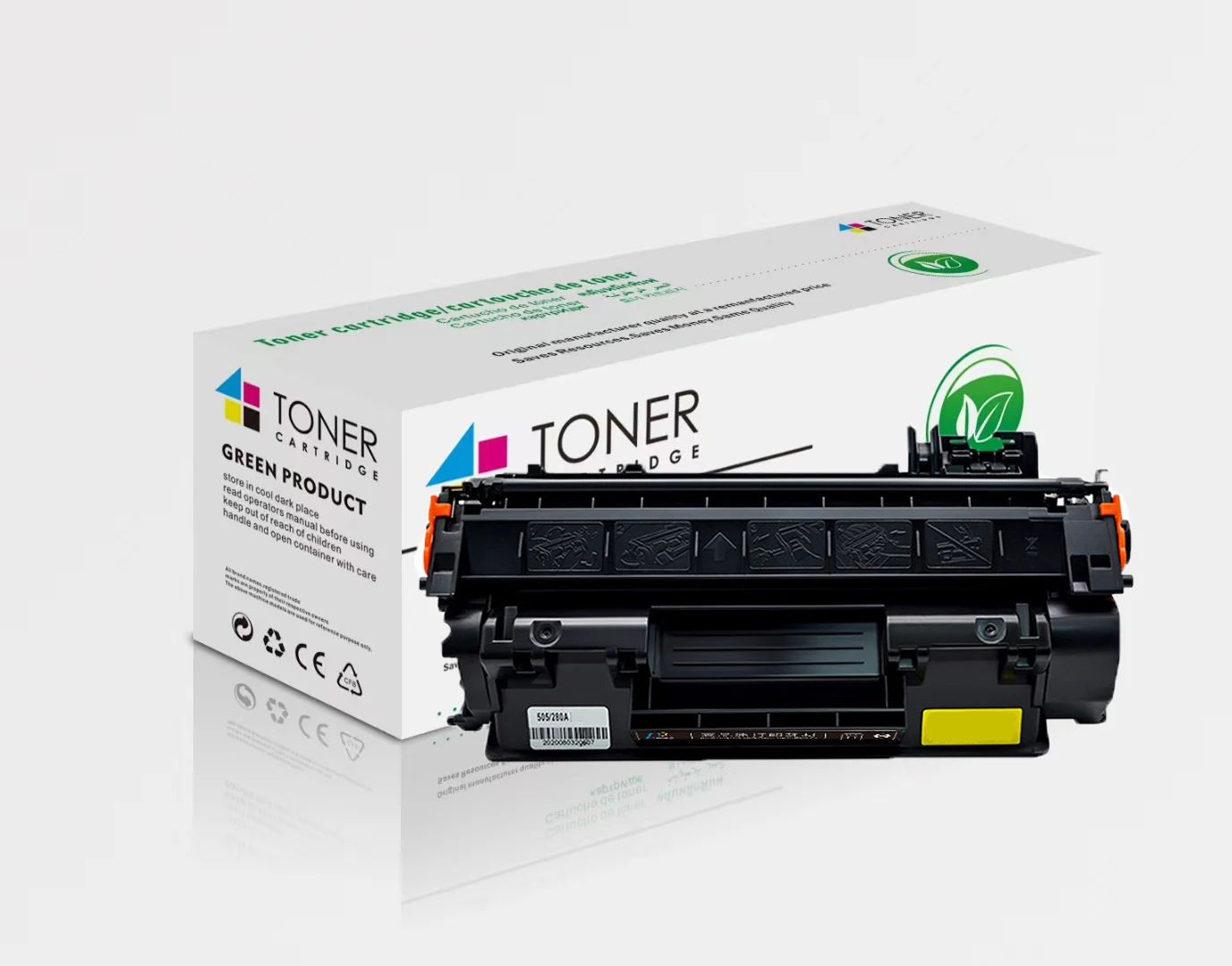 Картридж с RH-CF280A тонером Ronghe подходит для принтера HP HP400 M401A M401N M401D M401DN M425DN