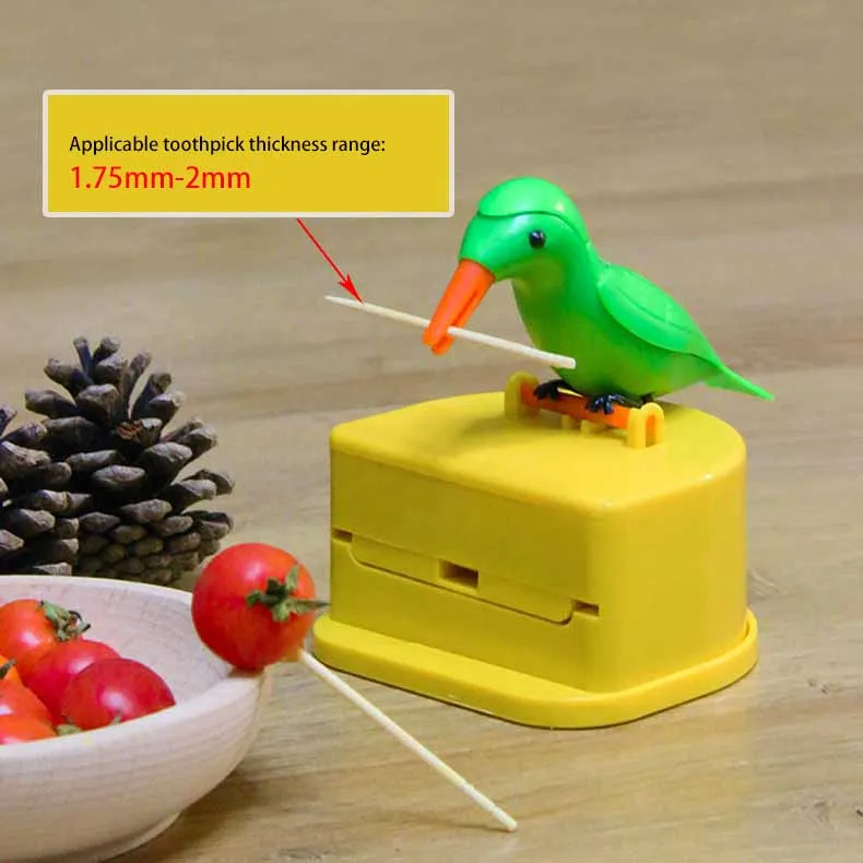 cute toothpick holder dispenser Little bird toothpick dispenser Woodpecker Toothpick Dispenser