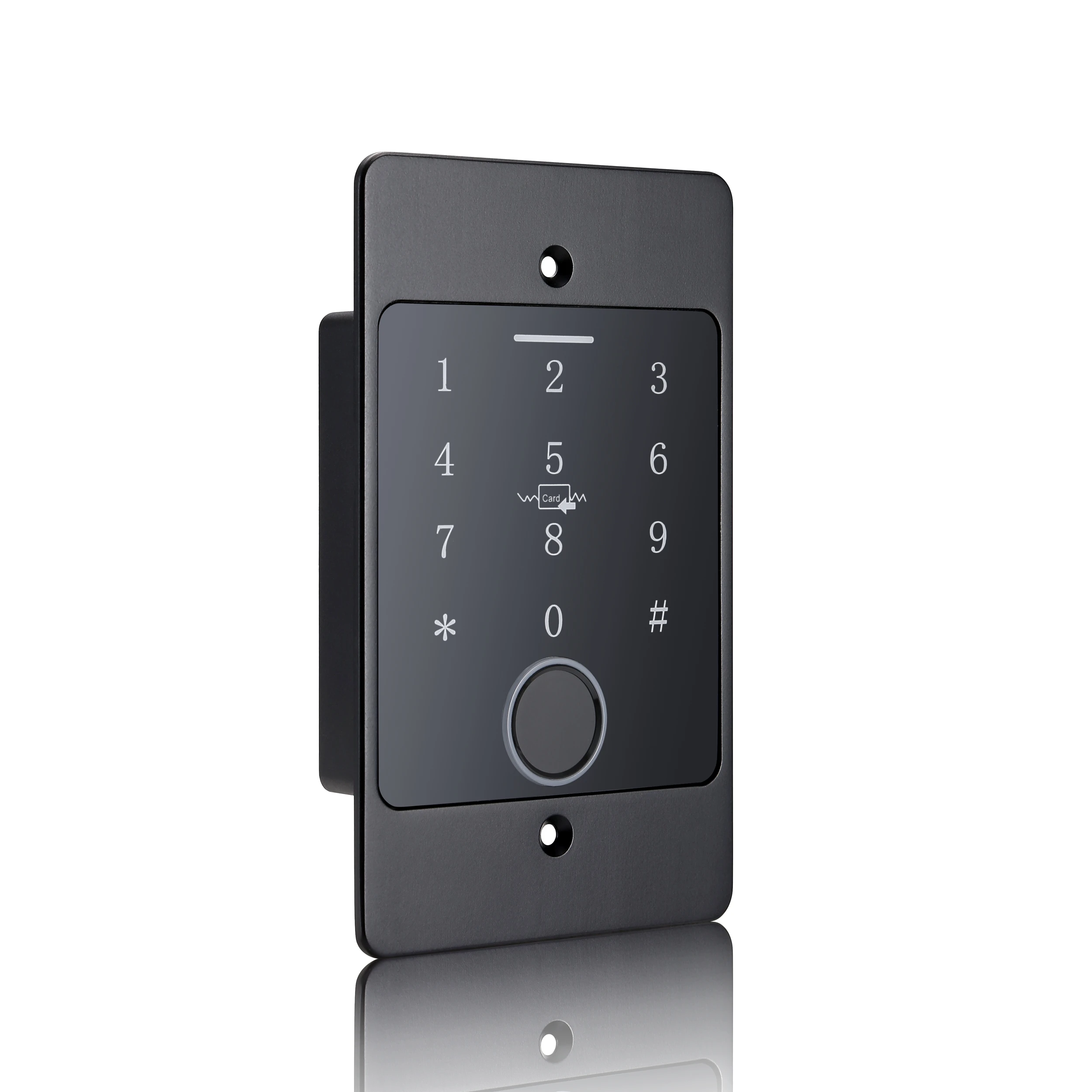 Wifi Tuya  13.56mhz Waterproof Standalone Touch Keypad Rfid Card Biometric Fingerprint Door Access Controller
