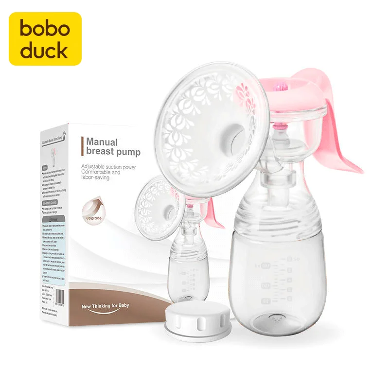 Silicone Handsfree Breast Pump Manual Breastmilk Collector for Breastfeeding